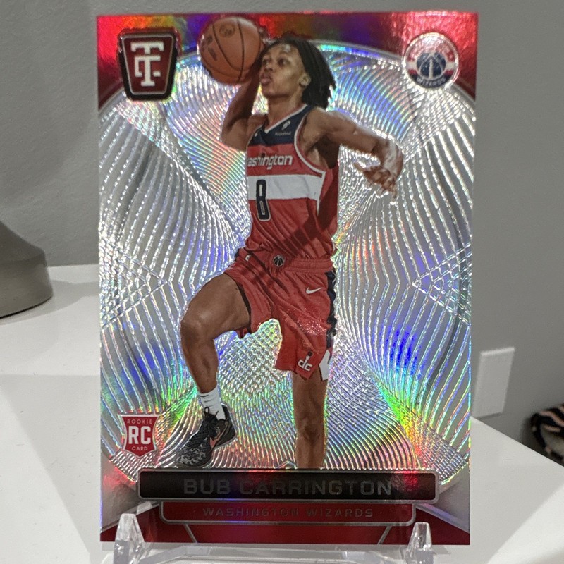 Panini 2024-25 Totally Certified Bub Carrington Rookies RC #146 Wizards