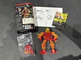 [All Golden Parts] Lego Bionicle 7116 Stars Tahu With Canister