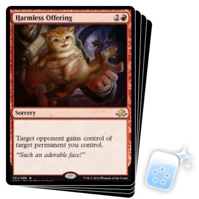 mtg cards like harmless offering Lulu, Loyal Hollyphant (Foil Etched) [Commander Legends: Battle for Ba main image 0