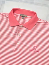 Peter Millar Summer Comfort Golf Polo Champions Tour Men Medium