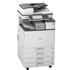 RICOH MP C3004SP 3 COLOR NETWORK BACK FRONT MULTIFUNCTION LASER PRINTER