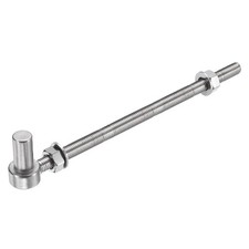 J Bolt Gate Hinge, M12 x 10" J-Bolt Post Hinge with Washers and Nuts