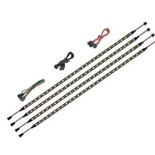 Ws2812b Ic Led Rgb Pc Light Strip 4pcs 19in Individually Addressable Led Strip F