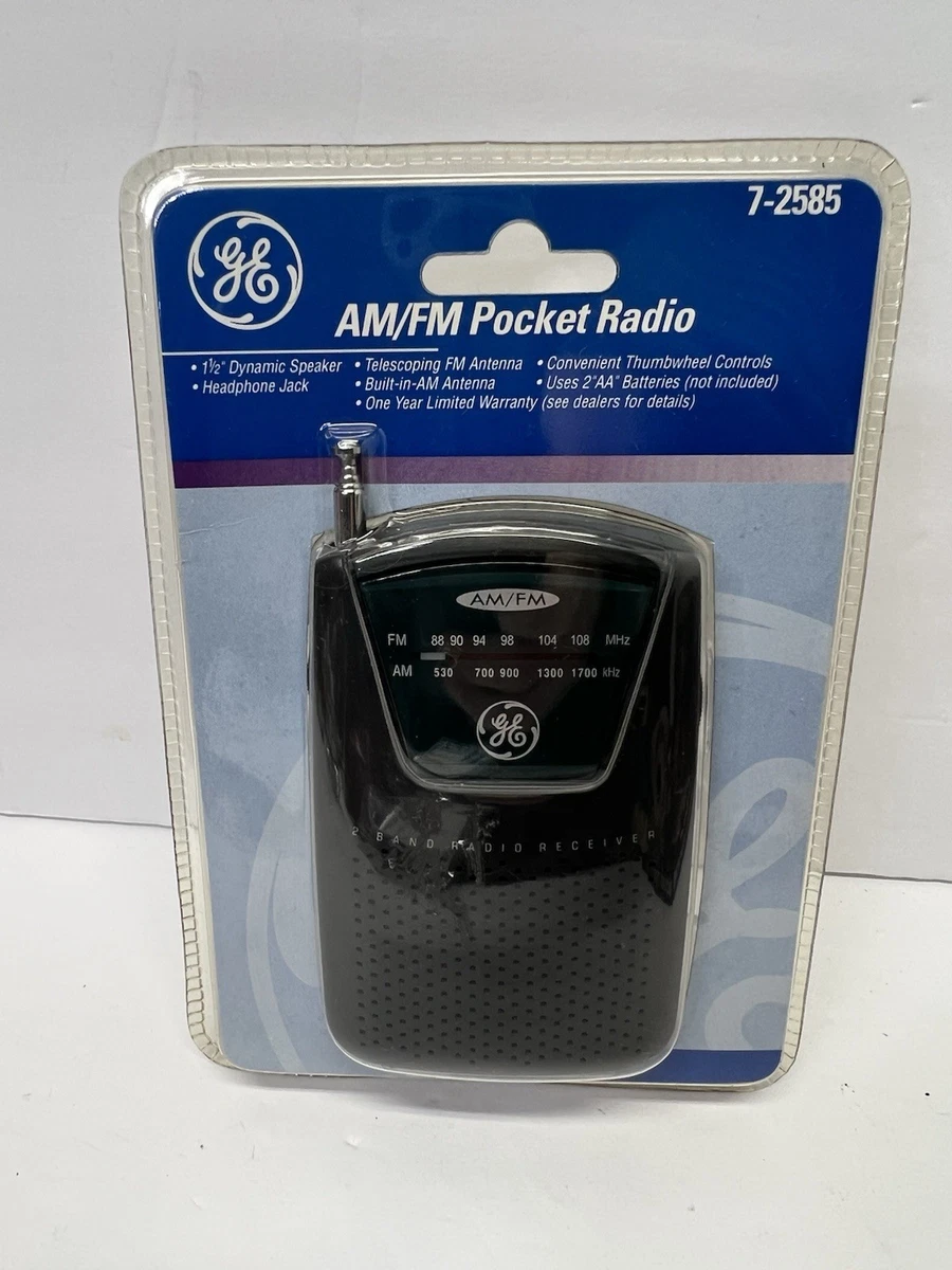 GE Pocket Portable AM/FM Radios for sale | eBay