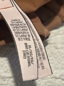 Victoria&rsquo;s Secret Sz XL Very sexy Caramel Kiss Brown Corset Bustier Unlined 