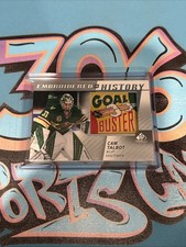 Cam Talbot Embroidered In History 2021-22 Upper Deck SP Game Used (CH)