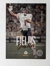 2021 Panini Chronicles #203 Justin Fields Luminance Update Rookies Bronze