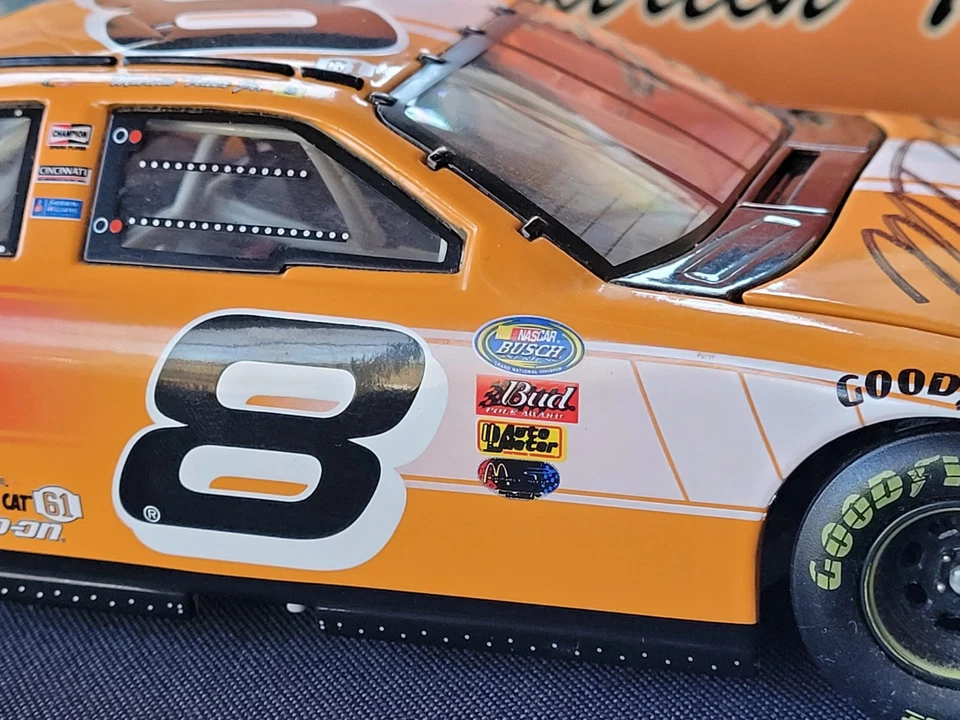 2003 Martin Truex Jr. Signed #8 Chance 2/Richie Evans 1:24 Action NASCAR Diecast - Image 3 of 4