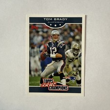 2006 Topps - Wal-Mart True Champions Tom Brady #8