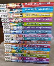 LOT MANGA Monster Musume 16 Tomes Comme Neuf