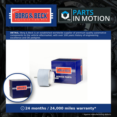 Engine Mount fits AUDI A4 B6 2.4 Lower, Left 01 to 05 Mounting B&B 8E0199379AF
