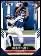 2021 Score Base Golden Tate III New York Giants 66