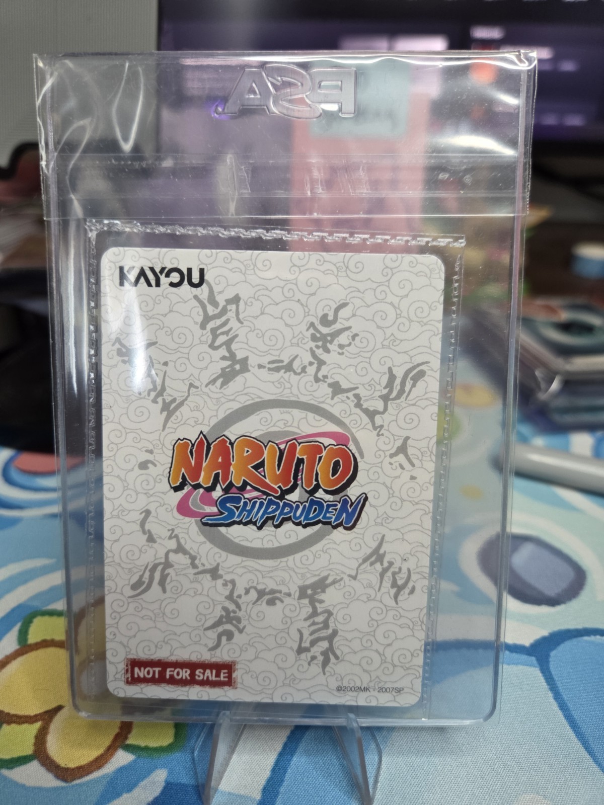 Naruto Shippuden - Naruto Uzumaki PSA Magazine Promo Card Sealed view 2