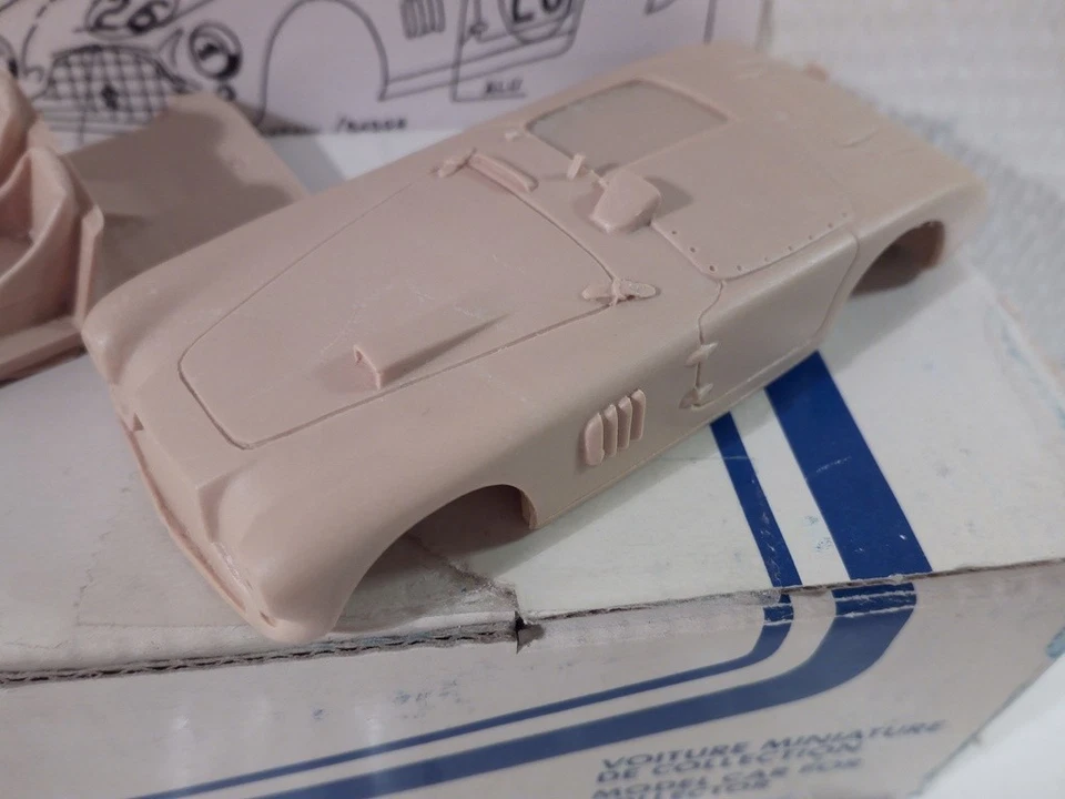 1-43 Aston Martin DB3 Spider Le Mans '52 #26 Resin kit Provence moulage - Immagine 2 di 4