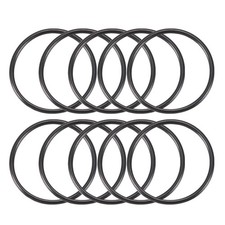 10pcs 25mmx1.5mm Nitrile Butadiene Rubber O Ring Oil Sealing Ring Gasket Black