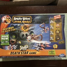sealed Hasbro Gaming Angry Birds Star Wars Jenga Death Star Game