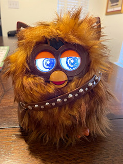 Star Wars Furby Chewbacca Furbacca Used Good Working Condition