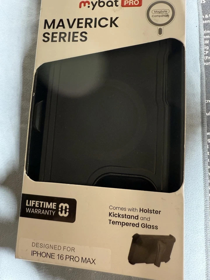 M MYBAT PRO for iPhone 16 Pro Max Case,Maverick Series Case with Belt Clip... - Image 3 of 3