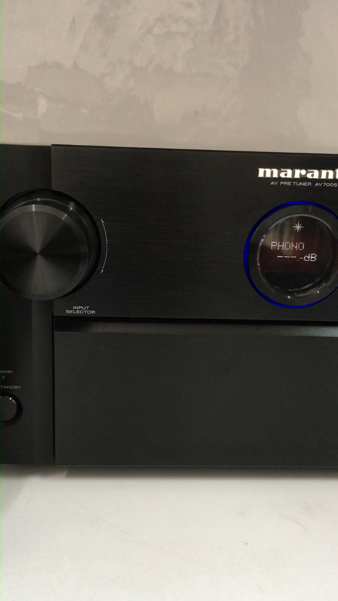 Marantz AV7005 Black AV Preamp Processor – HDMI Home Theater