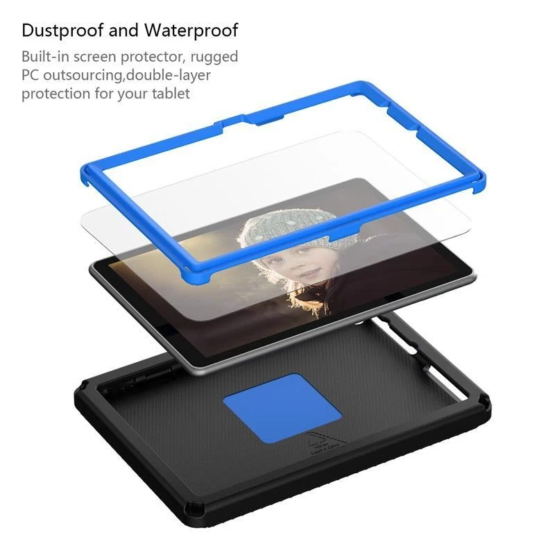 Heavy Duty Shockproof Kids Case Stand For Amazon Fire HD 10 HD10 Plus 11th 2021 - Image 4 of 4