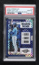 2022 Chronicles Contenders Optic Building Blocks Prizm Bobby Witt Jr PSA 10 v9t