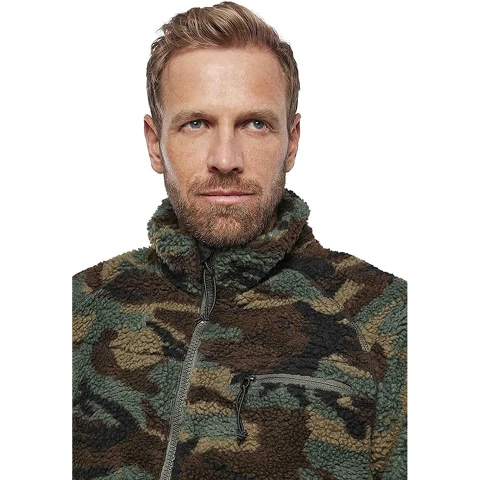 Chaqueta Woodland BRANDIT INDIVIDUAL WEAR de vellón con cremallera completa para hombre (5021-15010) Foto 4 de 4