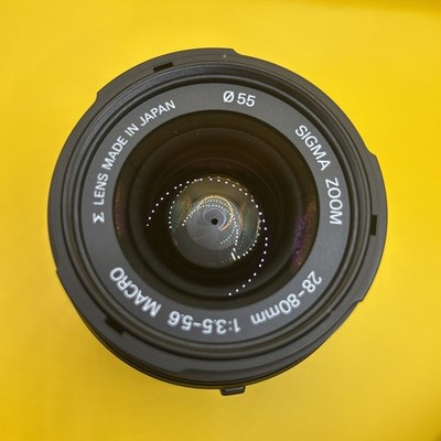 Sigma ZOOM 28-80mm 1:3.5-5.6 MACRO 55 Lens For Nikon