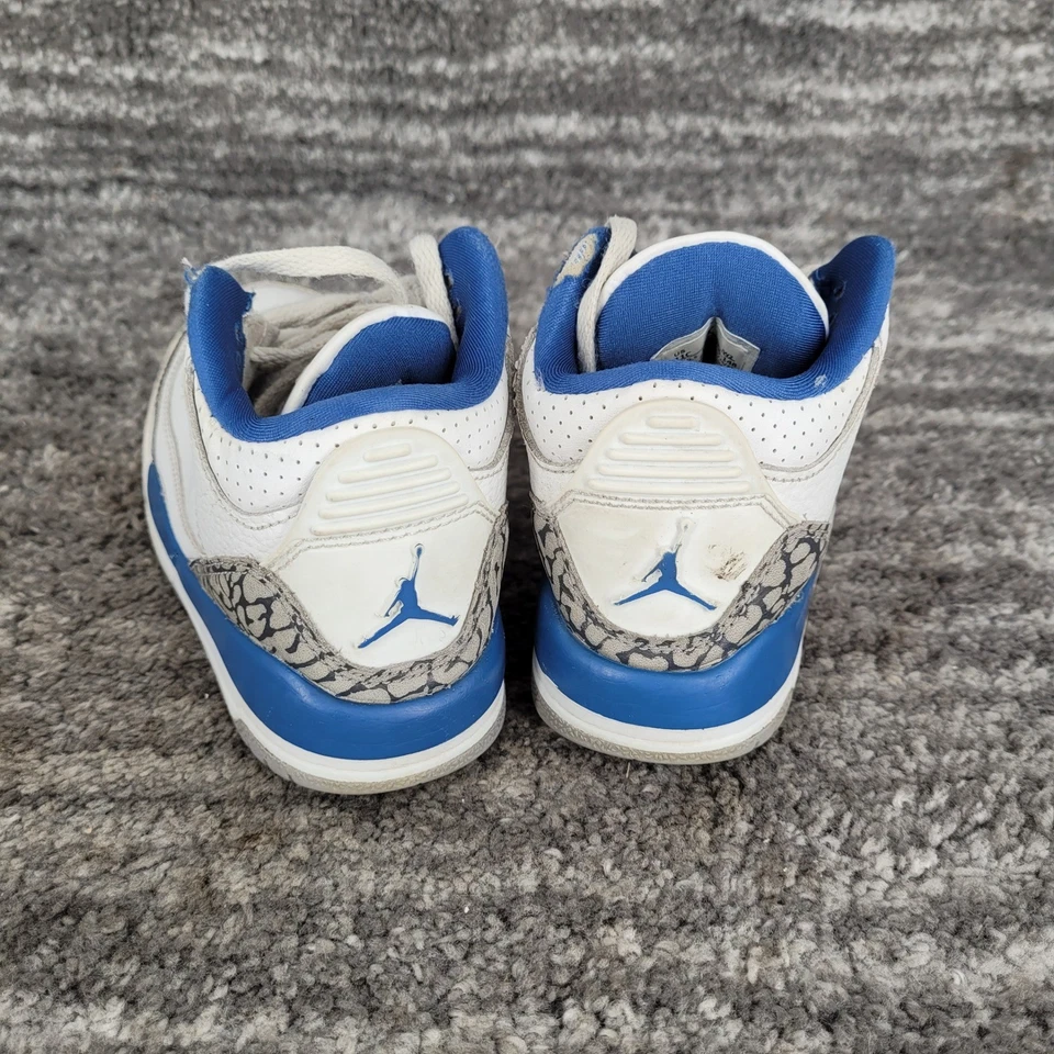 Jordan 3 Retro TD Niño Pequeño Talla 6C Washington Wizards Tenis DM0966-148 Foto 4 de 4