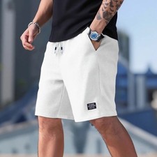 2026 New Men's Shorts Casual Pants Beach Fitness Gym Sports Stylish Fabric Gift.