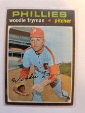 1971 TOPPS WOODIE FRYMAN #414 VG/EX COMBINED SHIPPING