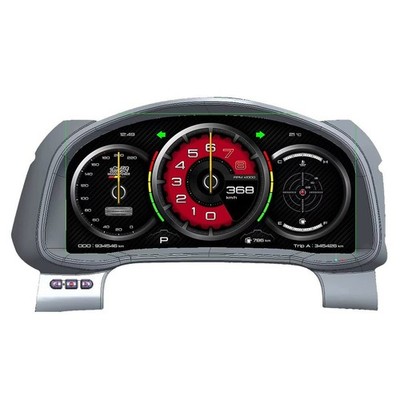 Digital LCD Instrument Cluster Speedometer Dashboard For Honda Fit/Jazz 2014-20