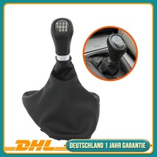 6 Gang Schaltknauf & Schaltsack mit Rahmen passend für BMW 3er E90 E91 E92 E93