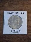 1965 kennedy half dollar 40% Silver !!!!