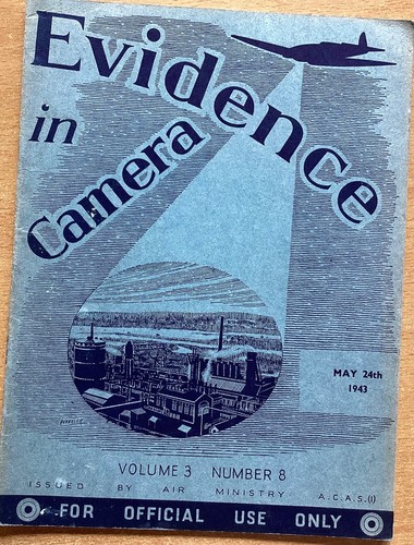 Evidence in Camera. ORIGINAL WWII RAF/AIR MINISTRY JOURNAL, May 24th 1943