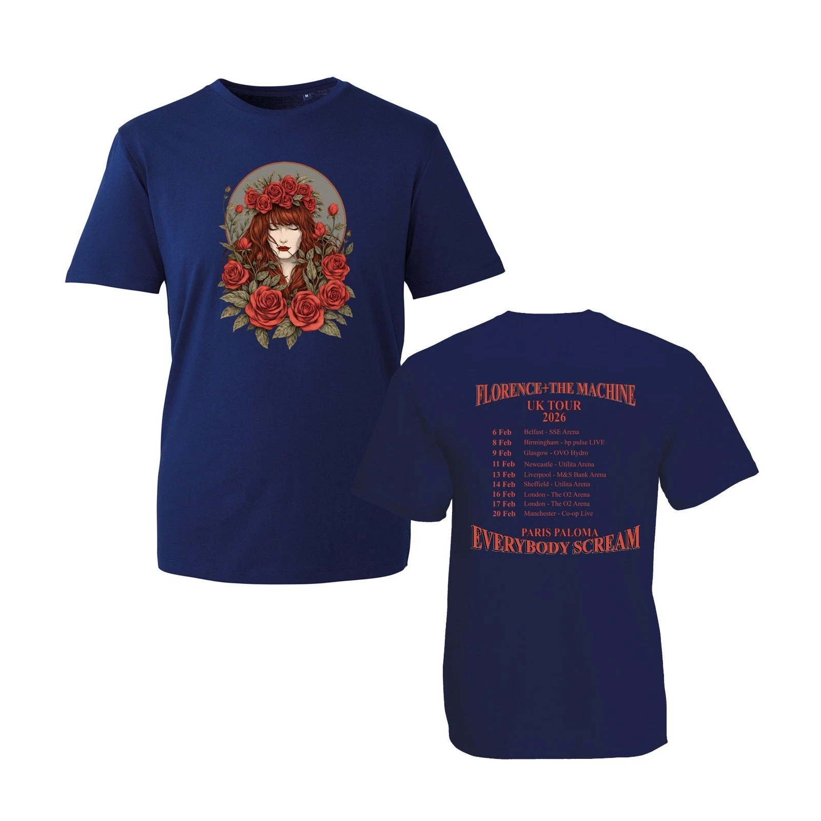 Florence and the Machine 2026 Tour Unisex T-Shirt