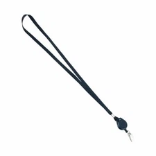 Advantus Retracting Id Reel Badge 36" Lanyard - X 36" Length - Black (75549)