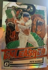2021 Panini Donruss Optic - Unleashed Pete Alonso #UNL4 Holo Prizm