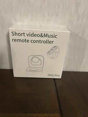 Black Short Video And Music Remote Controller D01 Pro - Sealed