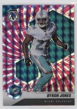 2021 Panini Mosaic Pink Swirl Mosaic Prizm 8/11 Byron Jones #127 0s9t