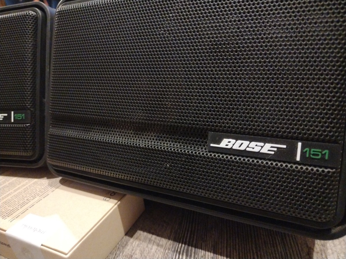 BOSE 151SE ペアスピーカー2個セット TWO Bose 151 Environmental Speaker Pair - Black | eBay