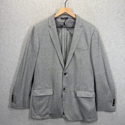 Brooks Brothers 1818 Milano Dondi Jersey Sport Coat 42L Blue 