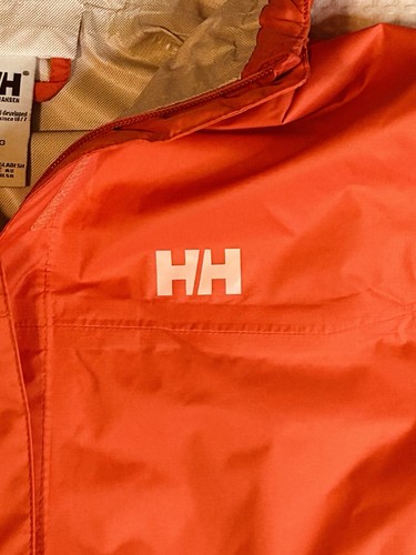 Helly Hansen HH - Mujer Talla Grande - Chaqueta de Lluvia Ligera Roja/Naranja - Con Capucha - Imagen 7 de 19
