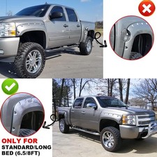 Fender Flares Fits 07-13 Chevy Silverado 1500 2500hd3500hd