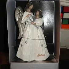 NIB St. Nicholas Square Sisters Angel Christmas Ornament