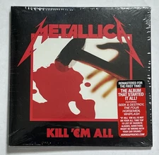 Metallica Kill 'Em All Remastered CD Brand New Original Packaging