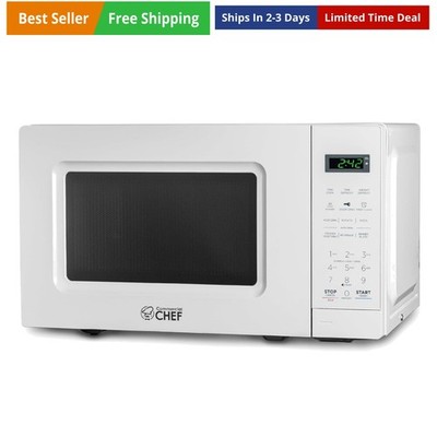 0.7 Cu. Ft. Countertop Microwave Oven, Touch Controls with Digital LED Displa...