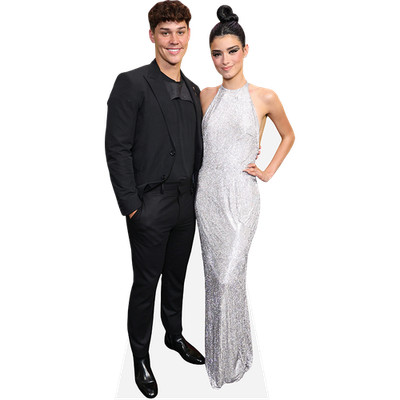Noah Beck And Dixie D'Amelio (Duo) Mini Celebrity Cutout