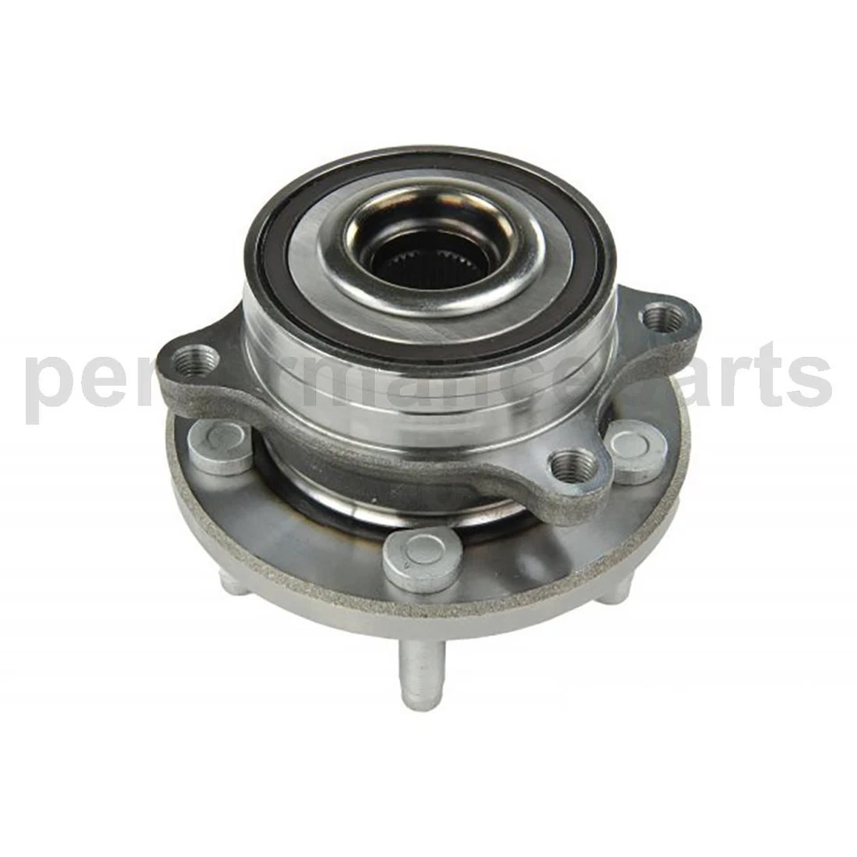 Conjunto de cojinete y buje de rueda delantera Mevotech Supreme para Ford Taurus 2013-2019 Foto 2 de 4