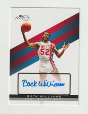 2009-10 Topps Signature Buck Williams Auto SN 0793/1299 NJ Nets Terps *BCGUYS*