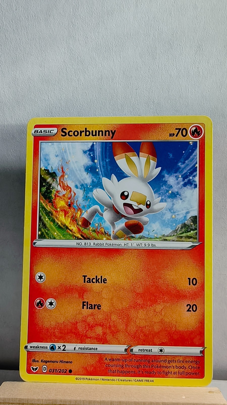 Scorbunny [LP] - Pokemon TCG Sword & Shield Base 031/202 [Common]